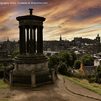 Buy canvas prints of Edinburgh's Iconic Dugald Stewart Monument by K7 Photography
