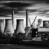Buy canvas prints of A Tale of Two Power Stations by K7 Photography