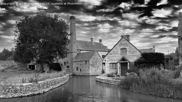 The Old Mill Print by K7 Photography
