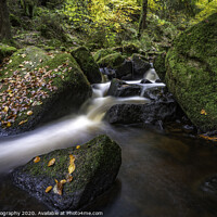 Buy canvas prints of Autumn at Wyming Brook by K7 Photography