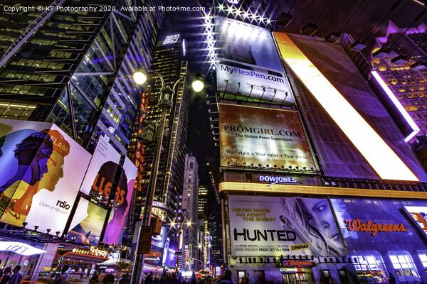 New York City, United States of America. Picture Board by K7 Photography