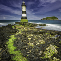 Buy canvas prints of Penmon Lighthouse, Anglesey. by K7 Photography