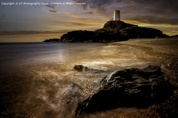 Serenity on Llanddwyn Island Picture Board by K7 Photography