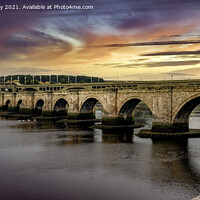 Buy canvas prints of The historic Bridges of Berwick upon Tweed by K7 Photography