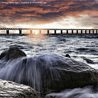 Buy canvas prints of The Oresund Bridge by K7 Photography