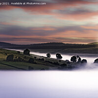Buy canvas prints of Mystical Mist of Edale by K7 Photography