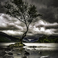 Buy canvas prints of Llyn Padarn, Snowdonia, North Wales by K7 Photography