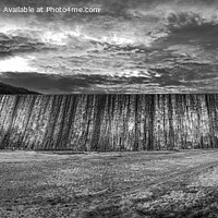 Buy canvas prints of The Derwent Dam, Derbyshire Peak District by K7 Photography