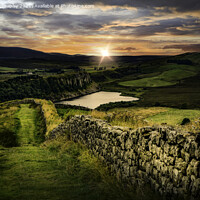 Buy canvas prints of Hadrians Wall, Northumberland by K7 Photography