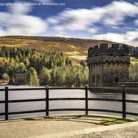 Buy canvas prints of The Historic Derwent Dam by K7 Photography