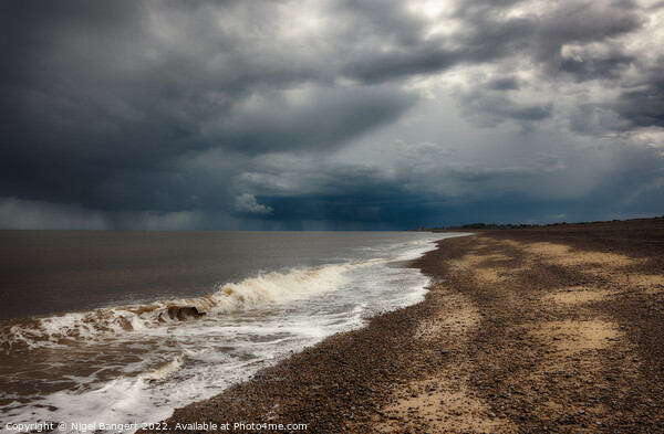 Storm at Sea Picture Board by Nigel Bangert
