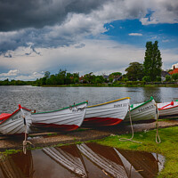 Buy canvas prints of Boating Lake by Nigel Bangert