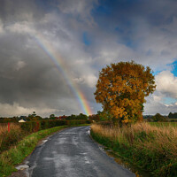 Buy canvas prints of Chasing The Rainbow by Nigel Bangert