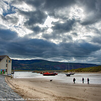 Buy canvas prints of Barmouth Beach by Nigel Bangert