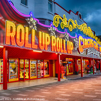 Buy canvas prints of Roll Up Roll Up by Nigel Bangert