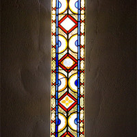 Buy canvas prints of Stained Glass Window by Nigel Bangert