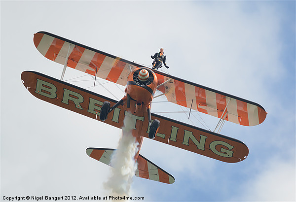 Breitling Wingwalker Picture Board by Nigel Bangert