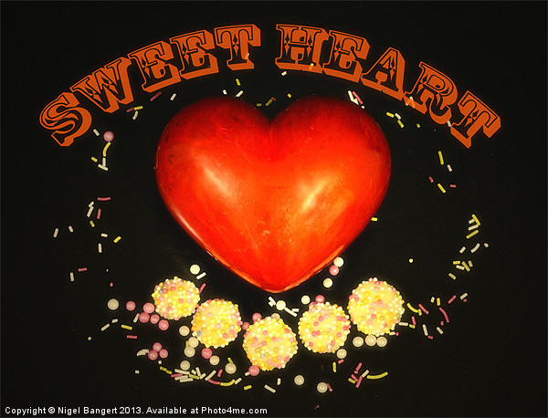Sweet Heart Picture Board by Nigel Bangert