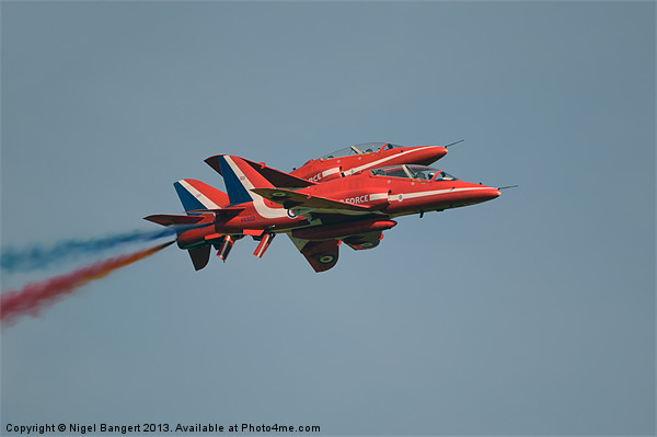 The Red Arrows Picture Board by Nigel Bangert