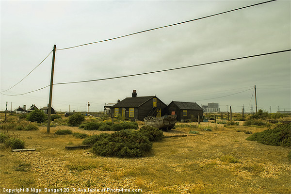 Prospect Cottage Dungeness Picture Board by Nigel Bangert