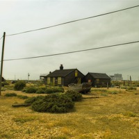 Buy canvas prints of Prospect Cottage Dungeness by Nigel Bangert