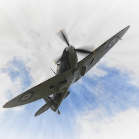 Buy canvas prints of Supermarine Spitfire by Nigel Bangert