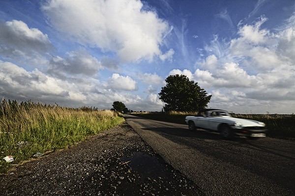 MG Driveby Picture Board by Nigel Bangert