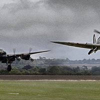 Buy canvas prints of Dawn Raid by Nigel Bangert