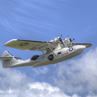 Buy canvas prints of PBY-5A Catalina Miss Pick Up by Nigel Bangert