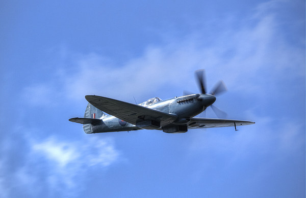 PM 631 Photographic Reconnaissance Spitfire Picture Board by Nigel Bangert