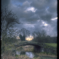 Buy canvas prints of Stony Bridge by Nigel Bangert