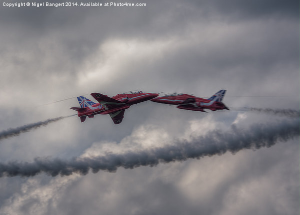   The Red Arrows  Picture Board by Nigel Bangert