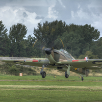 Buy canvas prints of  Mark 1 Hawker Hurricane by Nigel Bangert