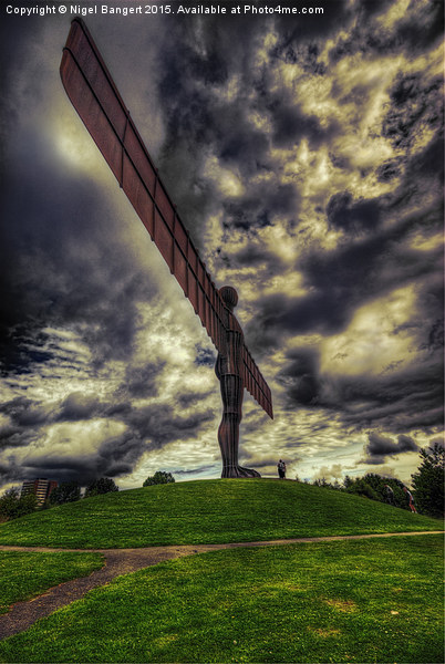 Angel of the North Picture Board by Nigel Bangert