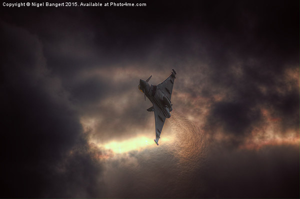  Eurofighter Typhoon Picture Board by Nigel Bangert