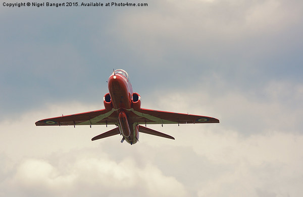     The Red Arrows  Picture Board by Nigel Bangert