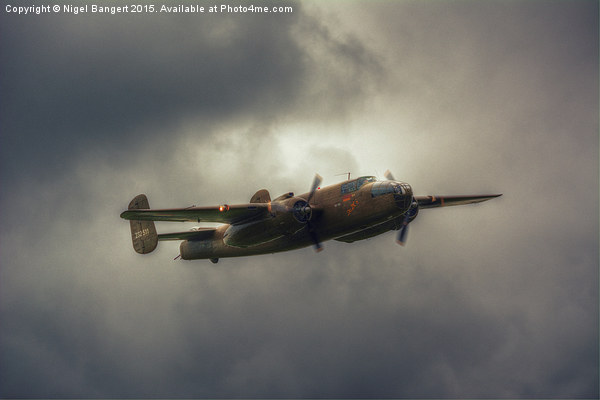 B-25 Mitchell Bomber  Picture Board by Nigel Bangert