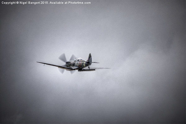  Supermarine Spitfire Mk IXT SM520 Picture Board by Nigel Bangert