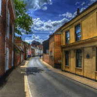 Buy canvas prints of  Northgate in Beccles by Nigel Bangert