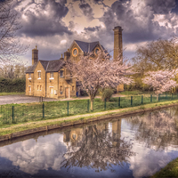 Buy canvas prints of  Pumping Station by Nigel Bangert