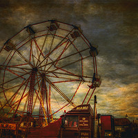 Buy canvas prints of Ferris Wheel by Nigel Bangert