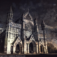 Buy canvas prints of The Cathedral & Abbey Church of Saint Albans by Nigel Bangert