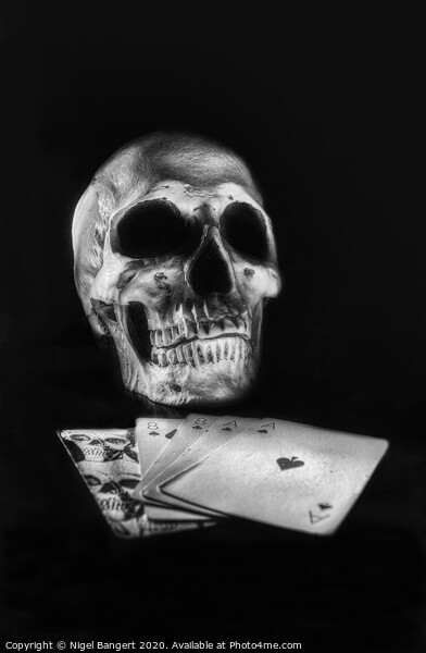 Dead Man's Hand Picture Board by Nigel Bangert