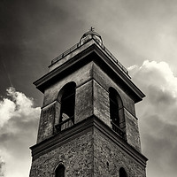 Buy canvas prints of Church Tower I by Tom Maslen