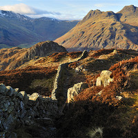Buy canvas prints of Langdale Views by Donna Connolly