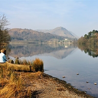 Buy canvas prints of Great Views At Grasmere by Donna Connolly