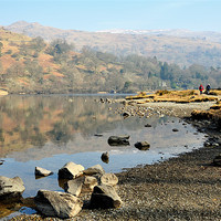 Buy canvas prints of Rydalwater, Cumbria by Donna Connolly