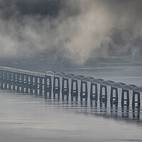 Buy canvas prints of Haar on the Tay by Ben Hirst