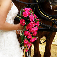 Buy canvas prints of The wedding Bouquet by Terri Waters