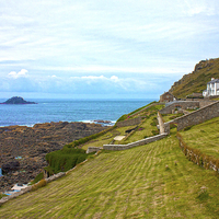 Buy canvas prints of Cape Cornwall by Terri Waters